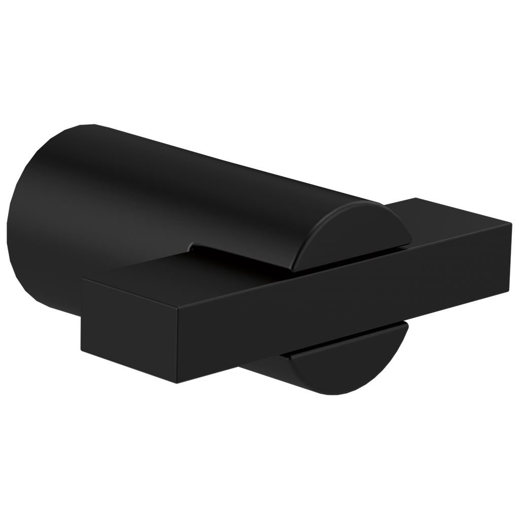 Brizo Litze Jaladera de Gabinete — Negro Mate