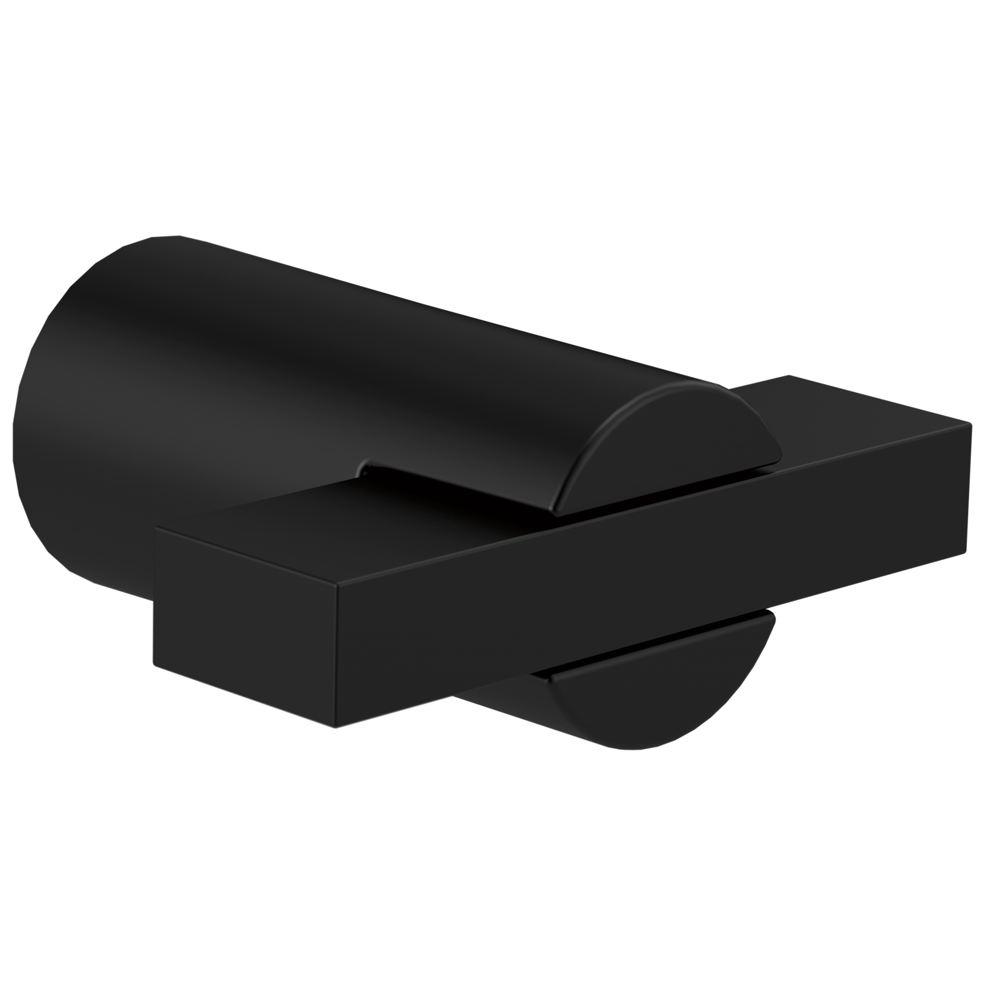 Brizo Litze Jaladera de Gabinete — Negro Mate