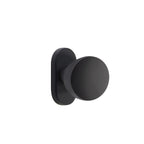 Negro Mate · 1-1/2" x3" Oval Rosette