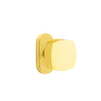 Latón sin Laca · 1-1/2" x3" Oval Rosette