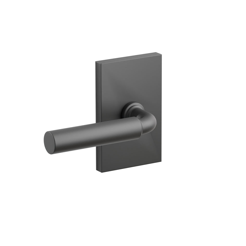 Negro Mate · Modern Rectangular Rosette