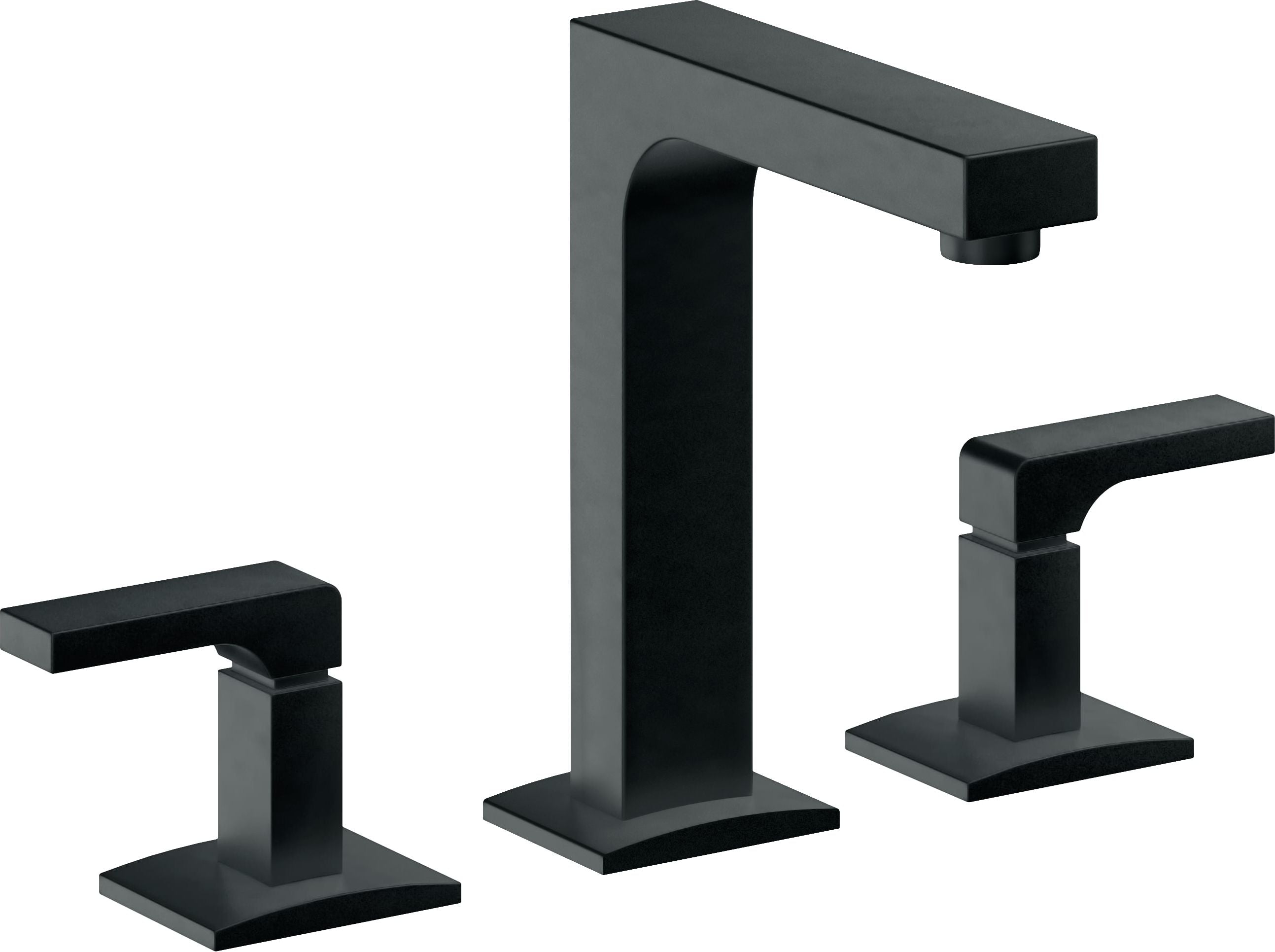 California Faucets Solimar 8" Llave de Lavabo de 3 Orificios para Cubierta, con Dos Manerales