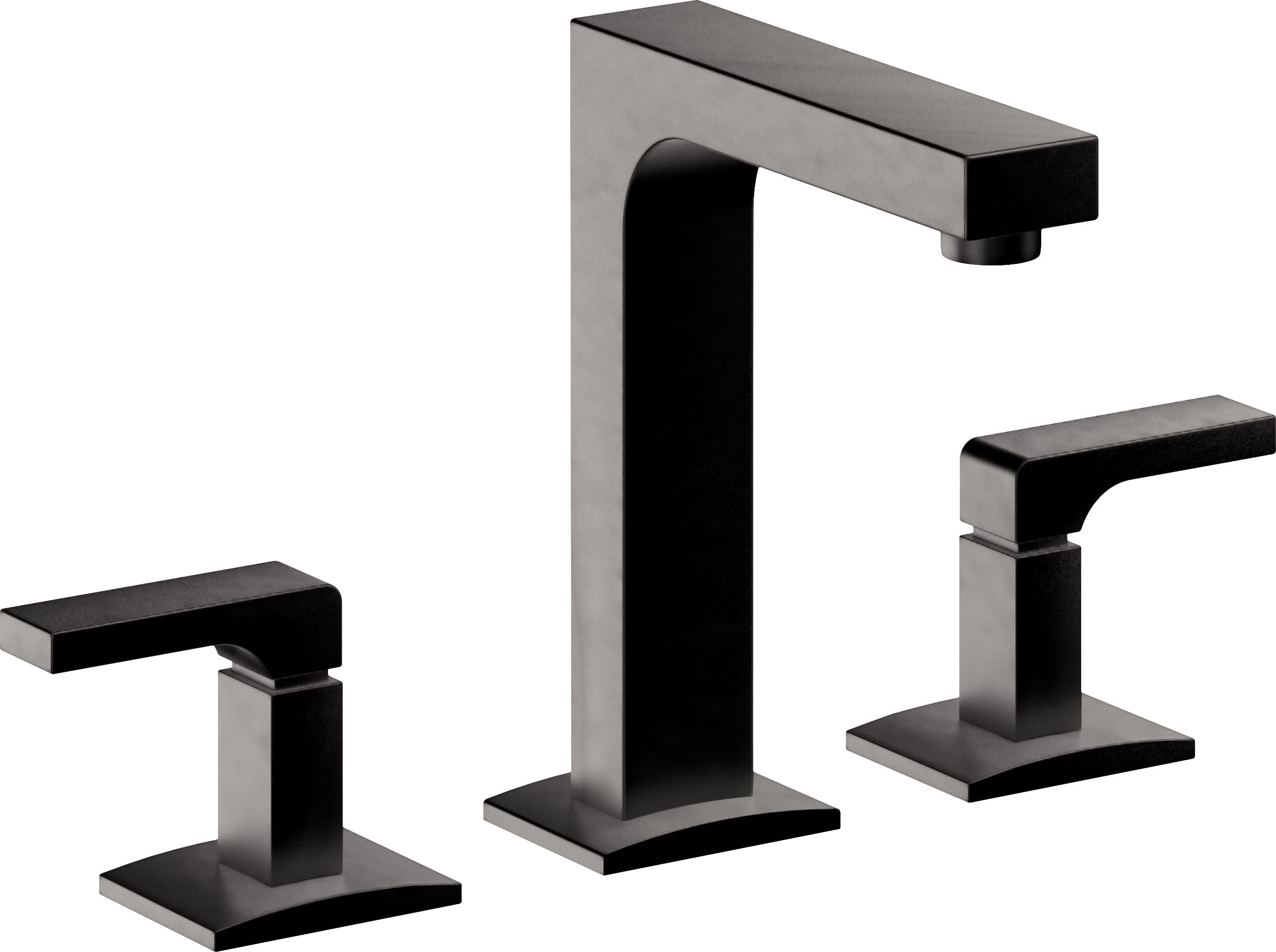 California Faucets Solimar 8" Llave de Lavabo de 3 Orificios para Cubierta, con Dos Manerales