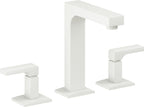 California Faucets Solimar 8" Llave de Lavabo de 3 Orificios para Cubierta, con Dos Manerales