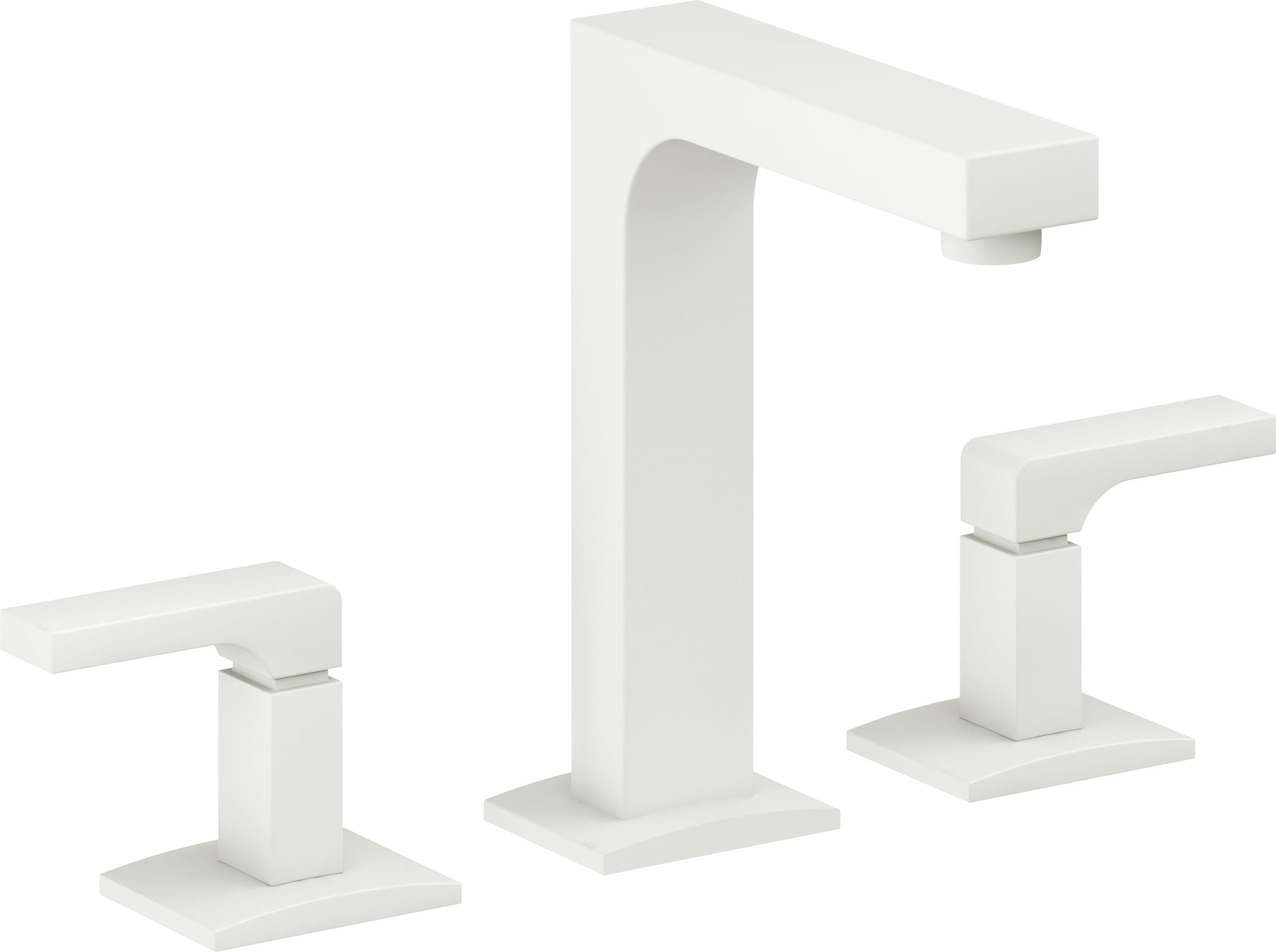 California Faucets Solimar 8" Llave de Lavabo de 3 Orificios para Cubierta, con Dos Manerales