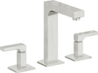 California Faucets Solimar 8" Llave de Lavabo de 3 Orificios para Cubierta, con Dos Manerales