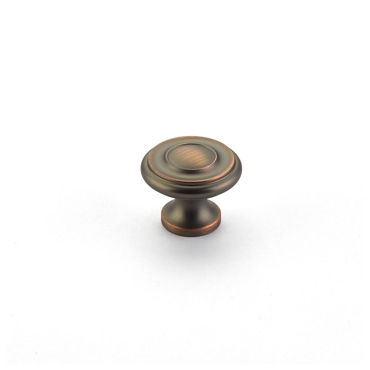 Schaub Perilla Colonial Aurora Tradicional Escalonada Redonda — Bronce