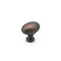 Schaub Perilla Michelangelo Tradicional Ovalada, 1-3/8" diám. — Bronce