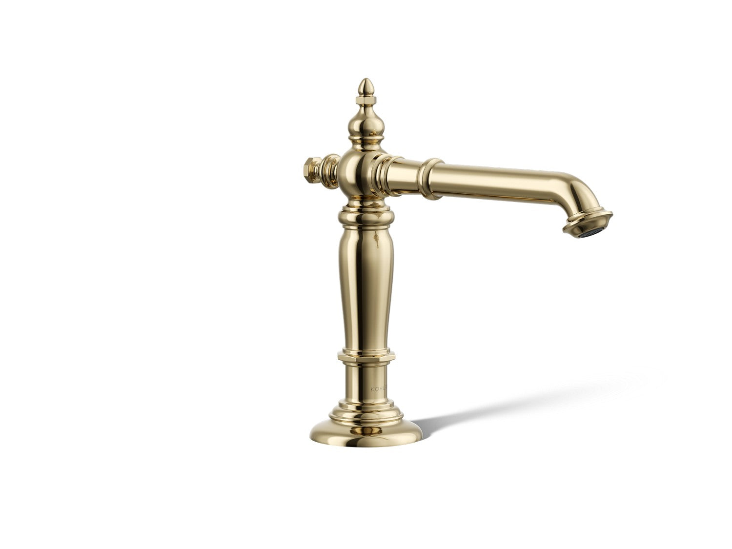 Kohler Artifacts — Caño para Lavabo Widespread, Diseño Columna (manerales por separado) — Oro Francés Vibrant
