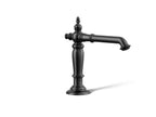 Kohler Artifacts — Caño para Lavabo Widespread, Diseño Columna (manerales por separado) — Negro Mate