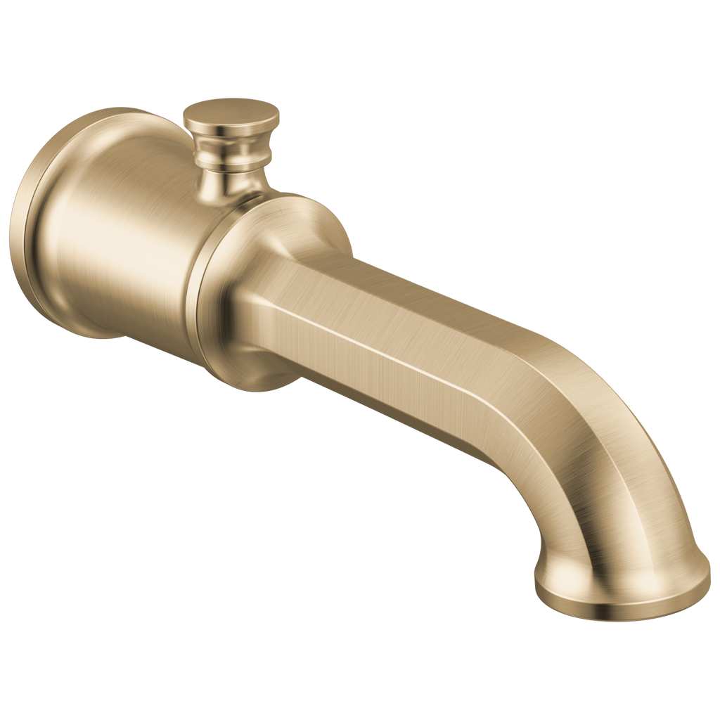 Brizo Beauclere Surtidor de Tina con Desviador — Oro Luxe