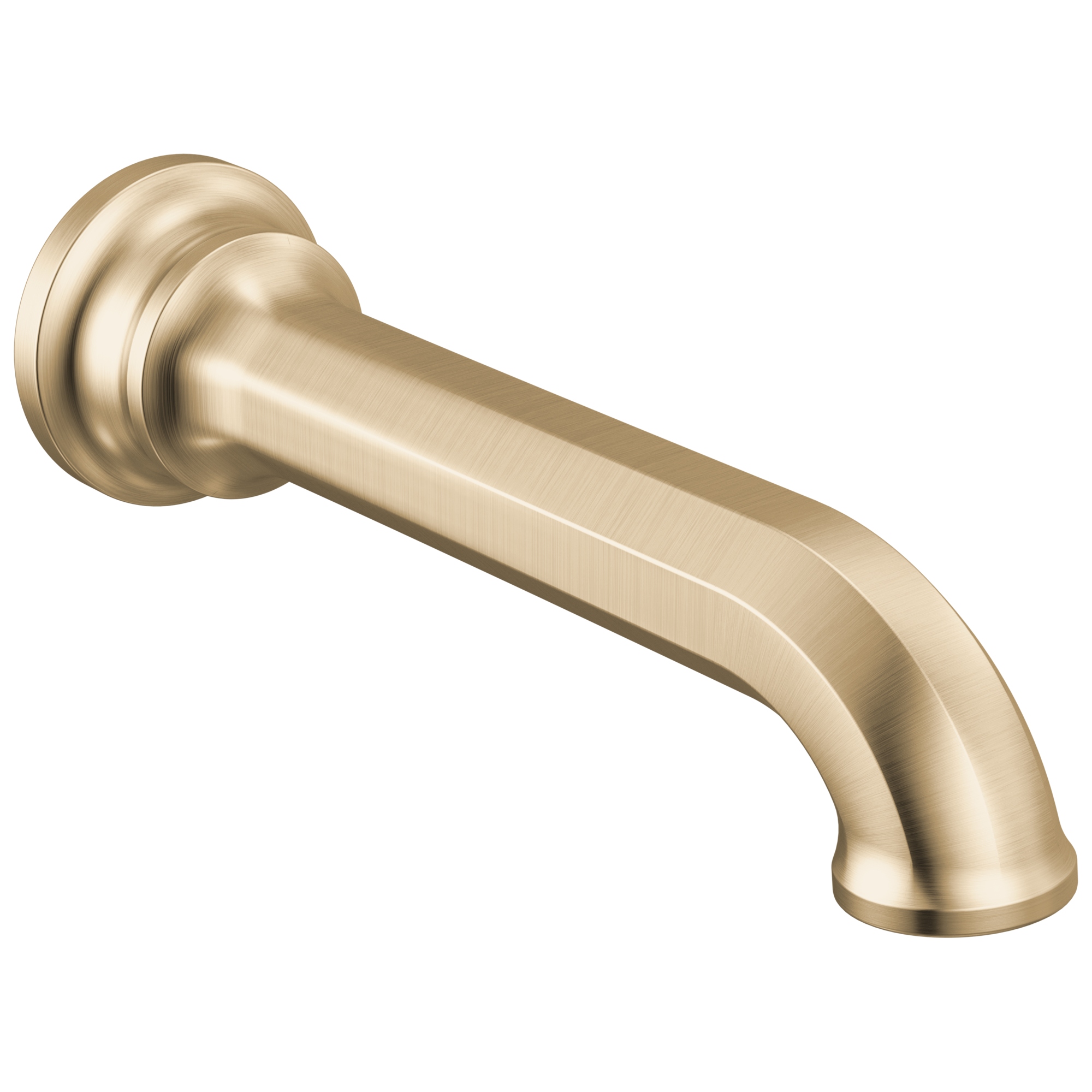 Brizo Beauclere Surtidor de Tina sin Desviador — Oro Luxe