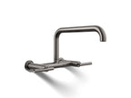 Kohler Purist — Mezcladora de Cocina tipo Puente de Pared — Titanio Vibrant