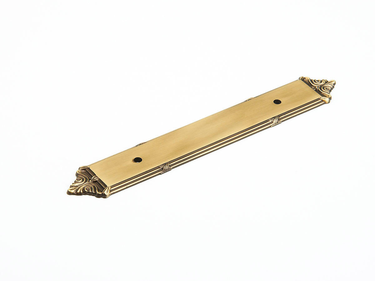 Schaub Jaladera Versailles Backplate Polish, 96" — Estándar