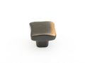 Schaub Perilla Vinci Soft Cuadrada, 1" diám. — Bronce Antiguo