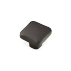 Schaub Perilla Vinci Soft Cuadrada, 1" diám. — Bronce Negro