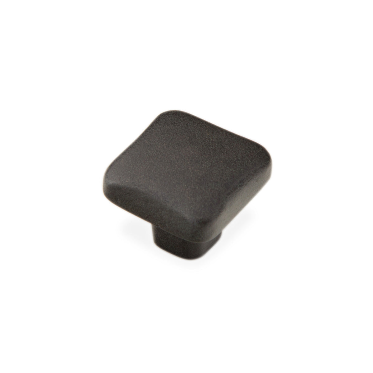Schaub Perilla Vinci Soft Cuadrada, 1" diám. — Bronce Negro