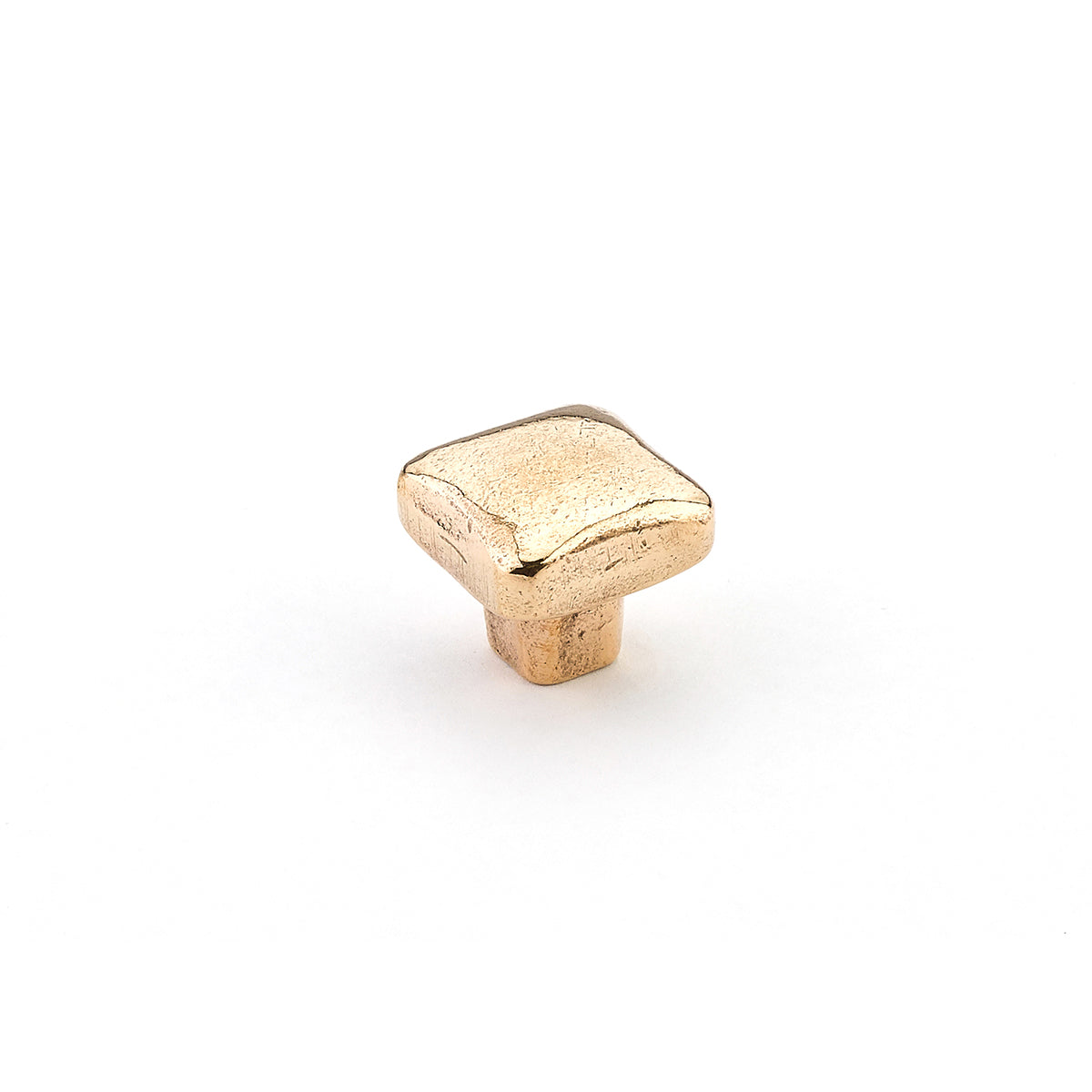 Schaub Perilla Vinci Soft Cuadrada, 1" diám. — Bronce Natural