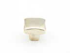 Schaub Perilla Vinci Soft Cuadrada, 1" diám. — Bronce Blanco Pulido