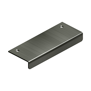 Deltana Jaladera para Cajón, Gabinete y Espejo 4" — Níquel Antiguo Mate
