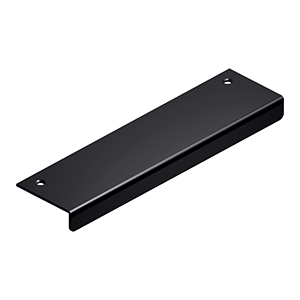 Deltana Jaladera para Cajón, Gabinete y Espejo 6" — Negro Mate