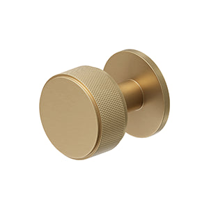 Deltana Perilla Moleteada 1-3/8" — Latón Satinado