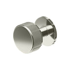 Deltana Perilla Moleteada 1-3/8" — Níquel Pulido