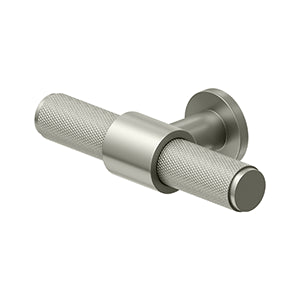 Deltana Jaladera Moleteada 3-1/4" — Níquel Satinado