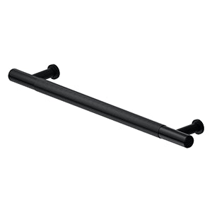Deltana Jaladera Moleteada 6-1/2" — Negro Mate