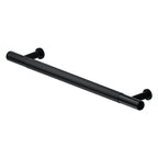 Deltana Jaladera Moleteada 6-1/2" — Negro Mate