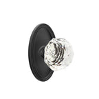 Negro Mate · Oval Rosette