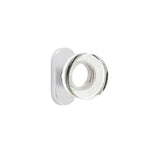 Cromo Pulido · 1-1/2" x3" Oval Rosette