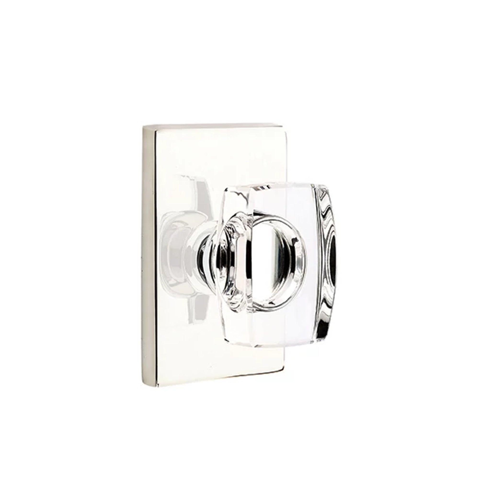 Níquel Pulido · Modern Rectangular Rosette