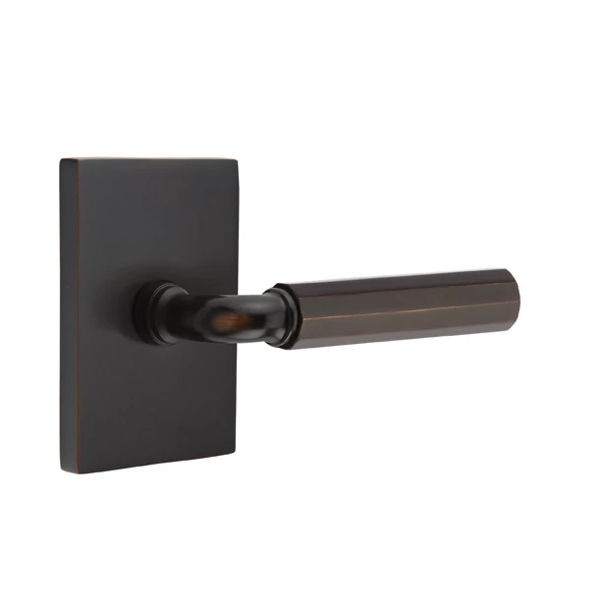 Bronce Aceitado · Modern Rectangular Rosette