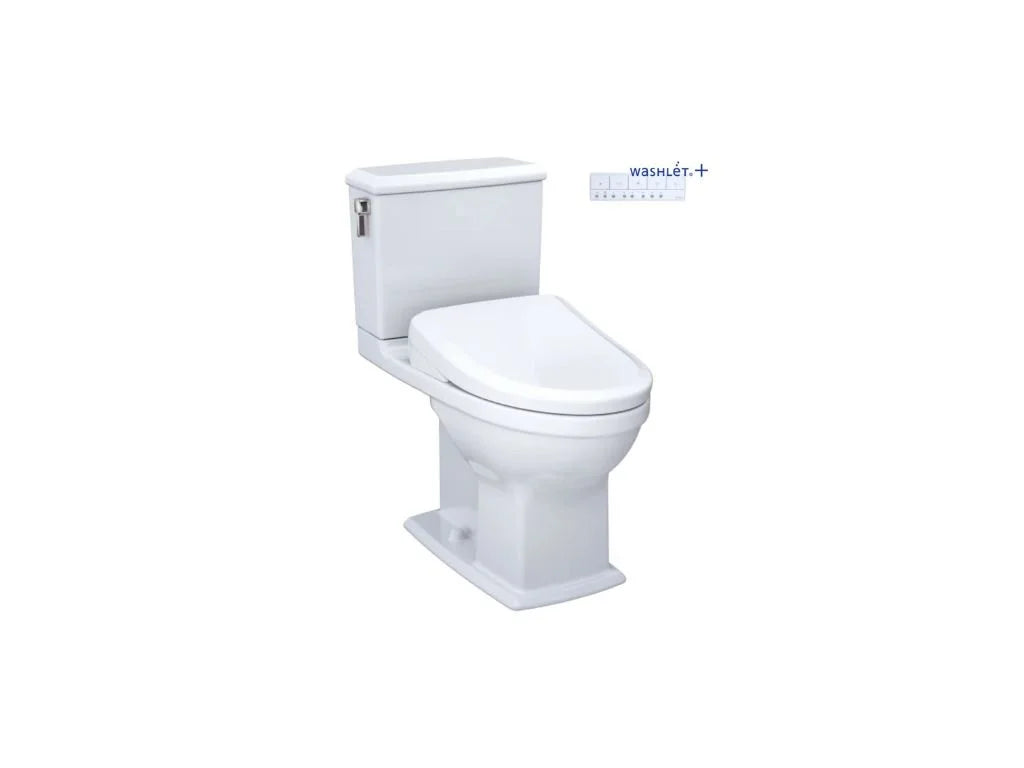 TOTO Connelly - WASHLET®+ S7 Inodoro de dos piezas - 1.28 GPF & 0.9 GPF