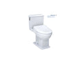 TOTO Connelly - WASHLET®+ S7A Inodoro de dos piezas - 1.28 GPF & 0.9 GPF