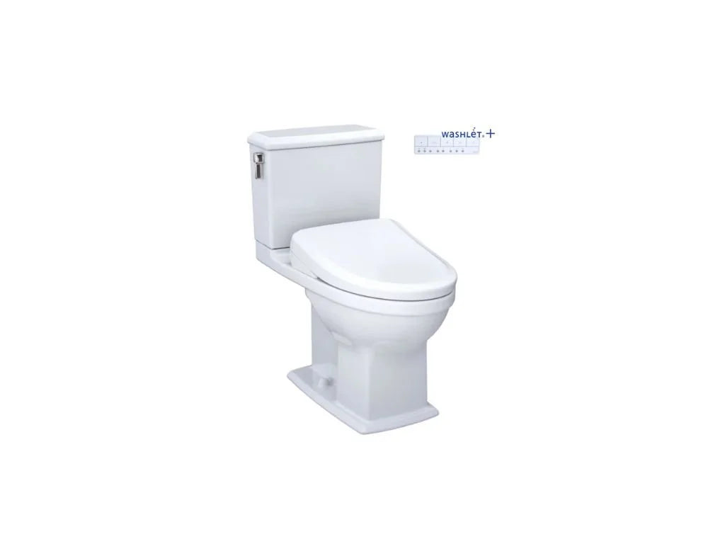 TOTO Connelly - WASHLET®+ S7A Inodoro de dos piezas - 1.28 GPF & 0.9 GPF