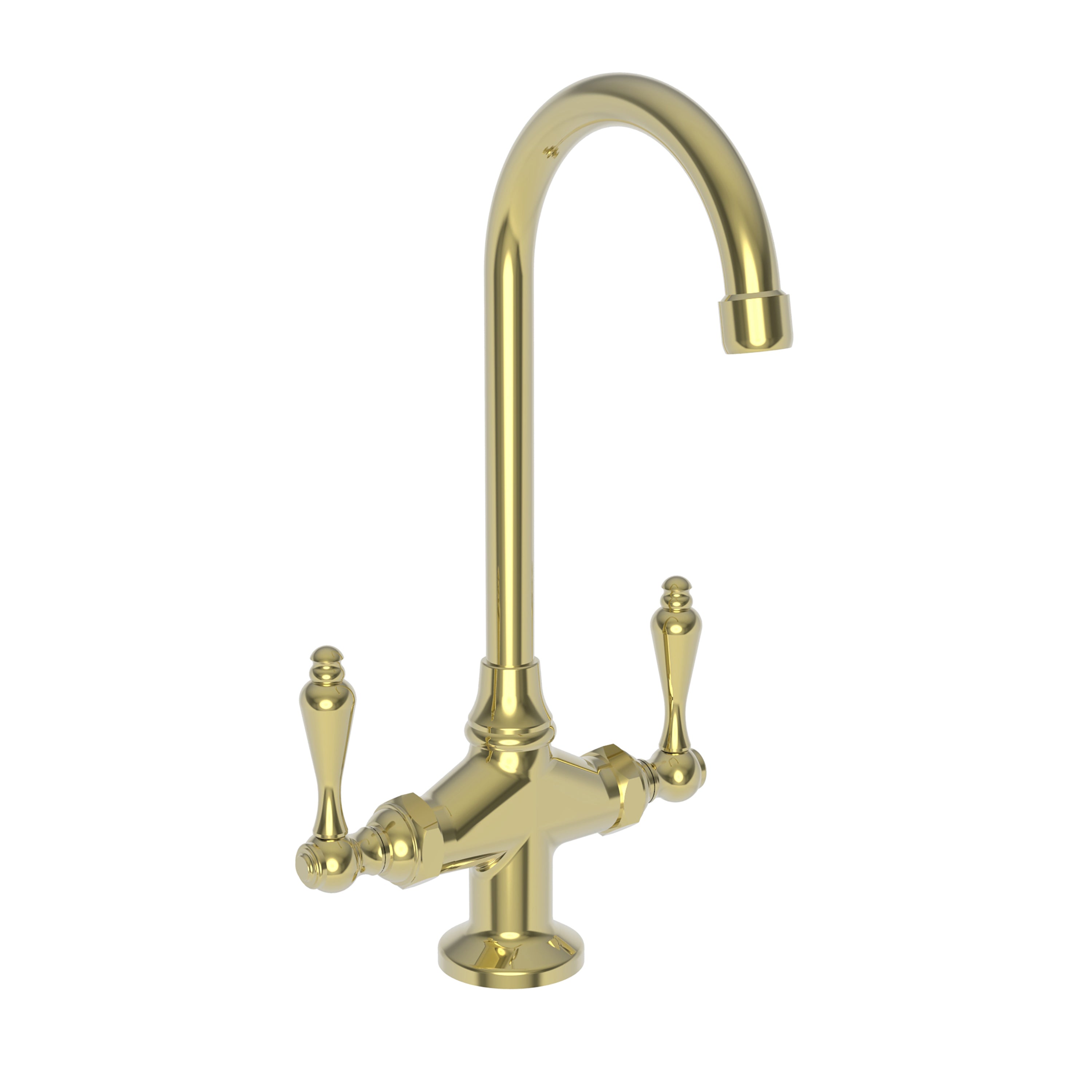 Newport Brass Nadya 8081 — vista de producto — Latón sin Laca (Living)
