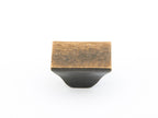 Schaub Perilla Vinci Rectangular, 1-1/4" — Bronce Antiguo