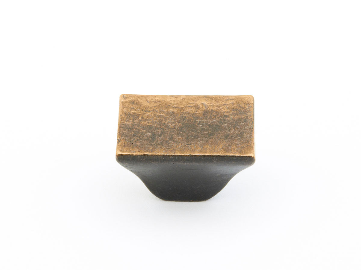 Schaub Perilla Vinci Rectangular, 1-1/4" — Bronce Antiguo