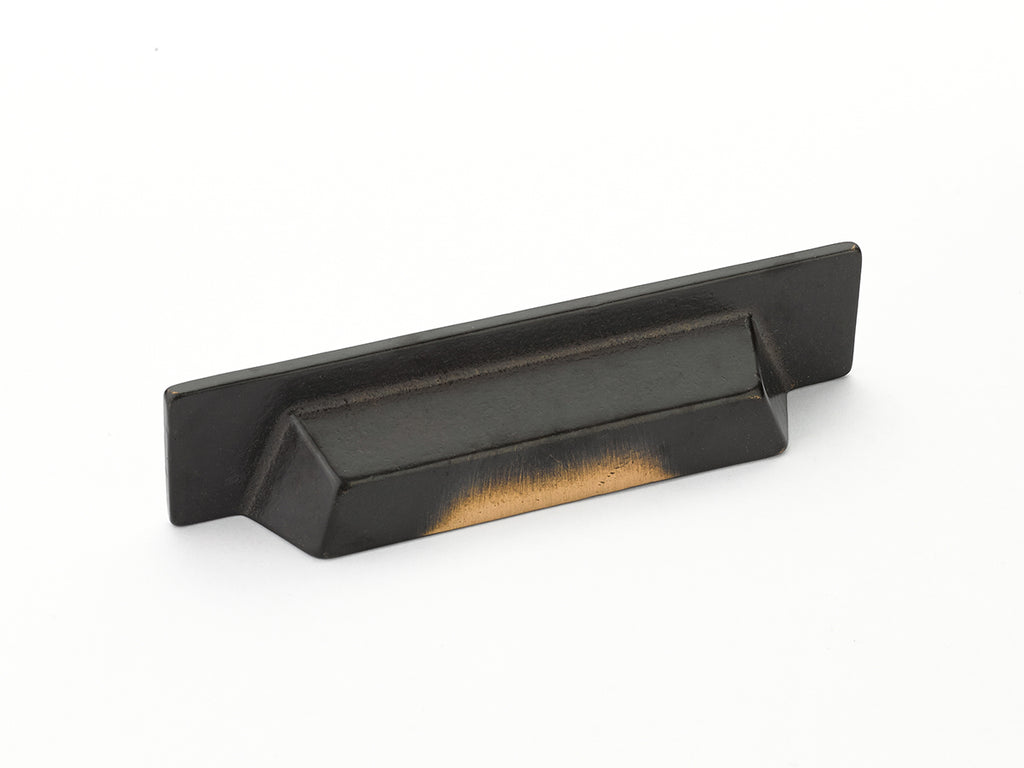 Schaub Jaladera Vinci Cup Rectangle, 96" — Bronce Antiguo