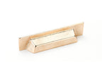 Schaub Jaladera Vinci Cup Rectangle, 96" — Bronce Natural