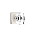 Níquel Satinado · Square Rosette