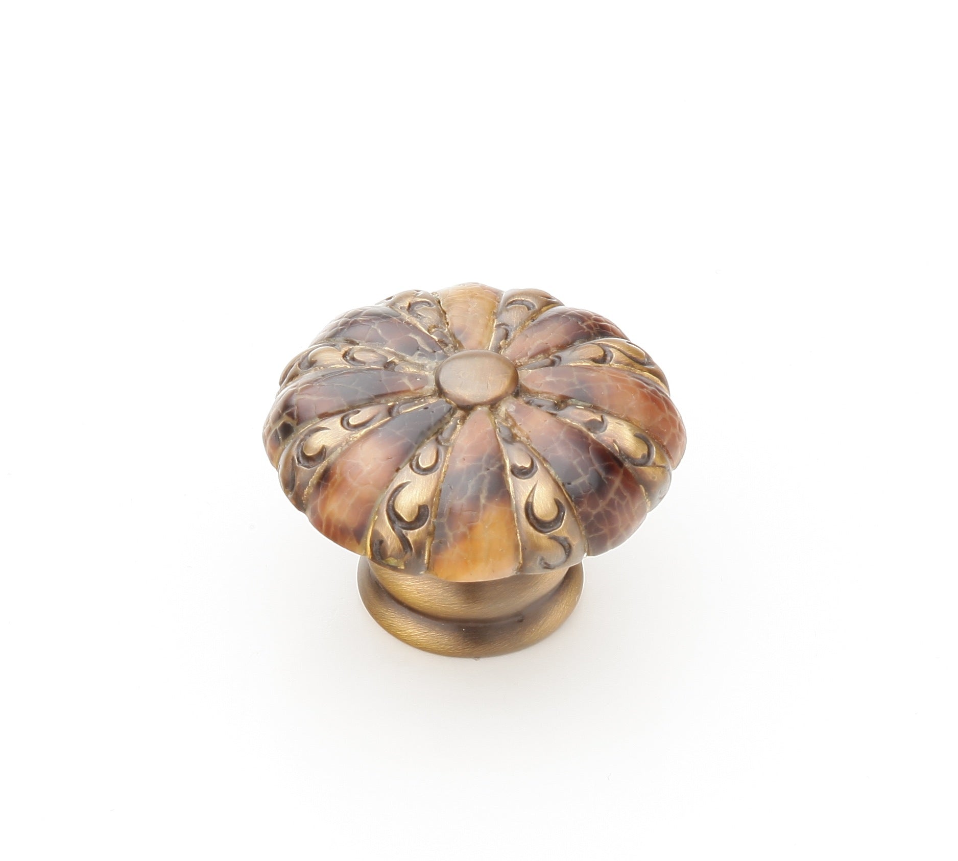 Schaub Perilla Tiger Penshell Estate Dover Finish Redonda, 1-3/8" diám. — Estándar