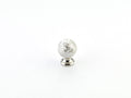 Schaub Perilla Mother Pearl Please Note We, 1-1/4" diám. — Níquel Pulido