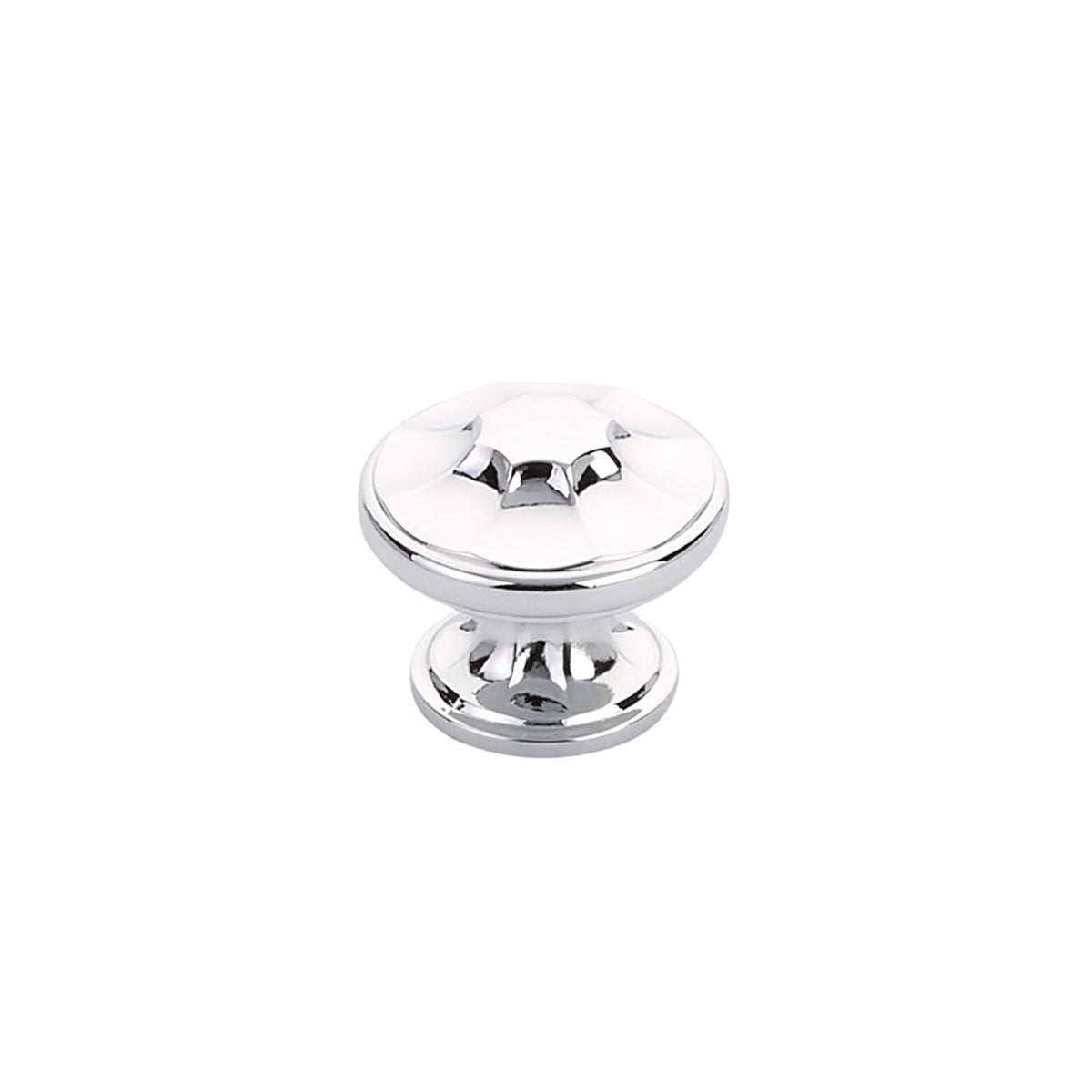 Schaub Perilla Redonda, 1-3/8" diám. — Cromo Pulido