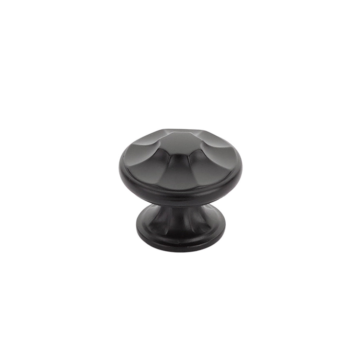 Schaub Perilla Redonda, 1-3/8" diám. — Negro Mate