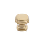 Schaub Perilla Squre, 1-3/8" diám. — Latón Satinado Signature