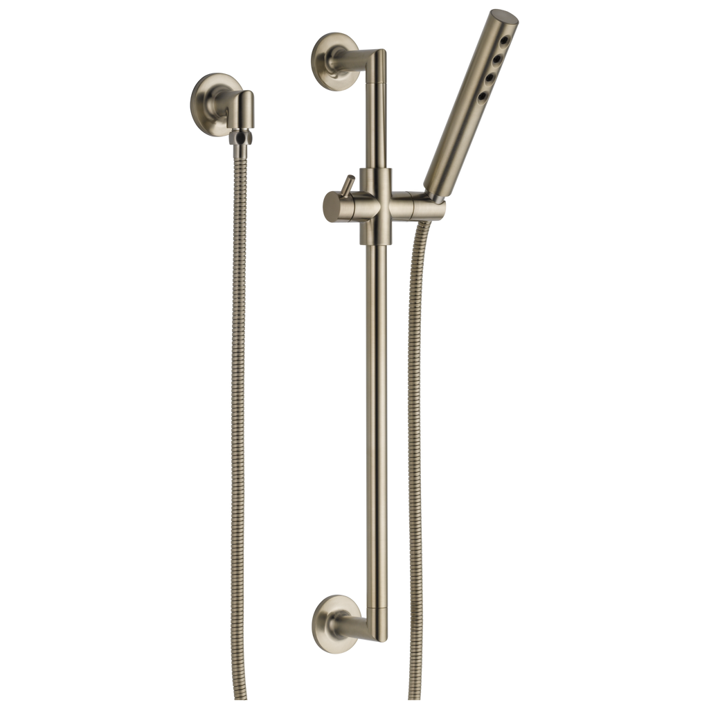 Brizo Odin Barra Deslizante con Regadera de Mano H2Okinetic® — Níquel Cepillado