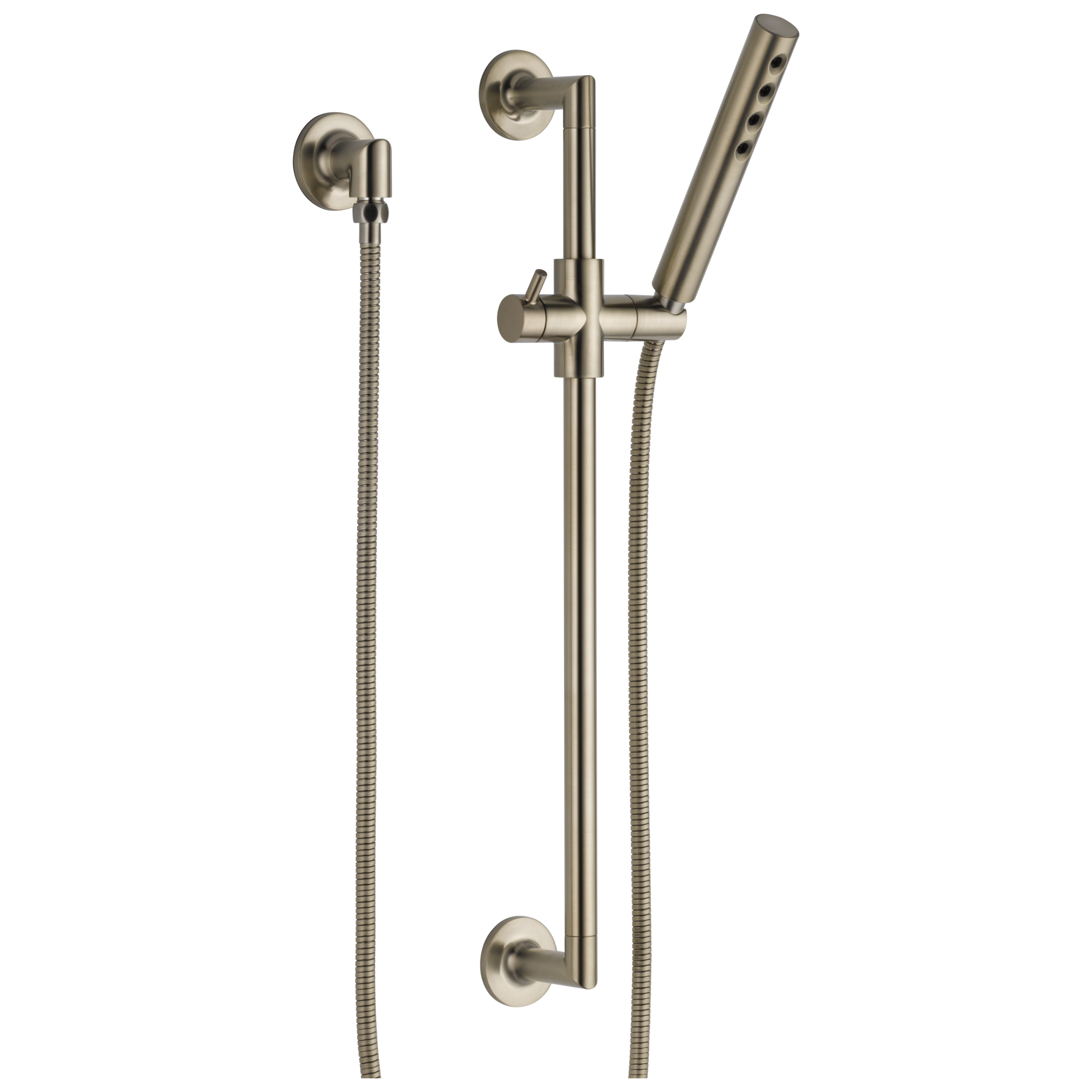 Brizo Odin Barra Deslizante con Regadera de Mano H2Okinetic® — Níquel Cepillado